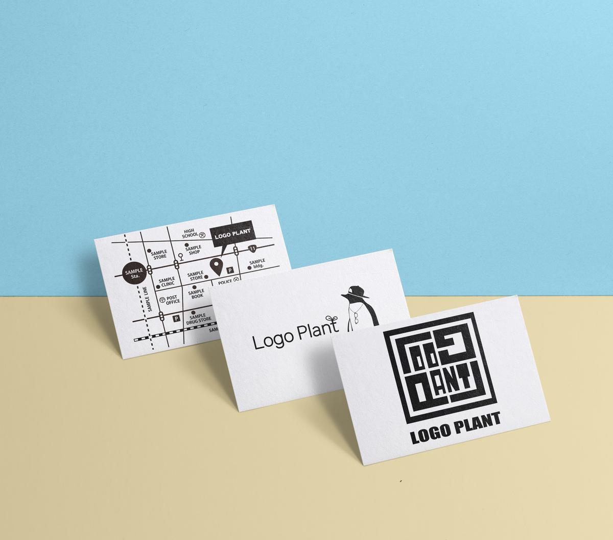 ショップカード 名刺作成 Hide Keyさん ロゴデザイン のポートフォリオ ココナラ