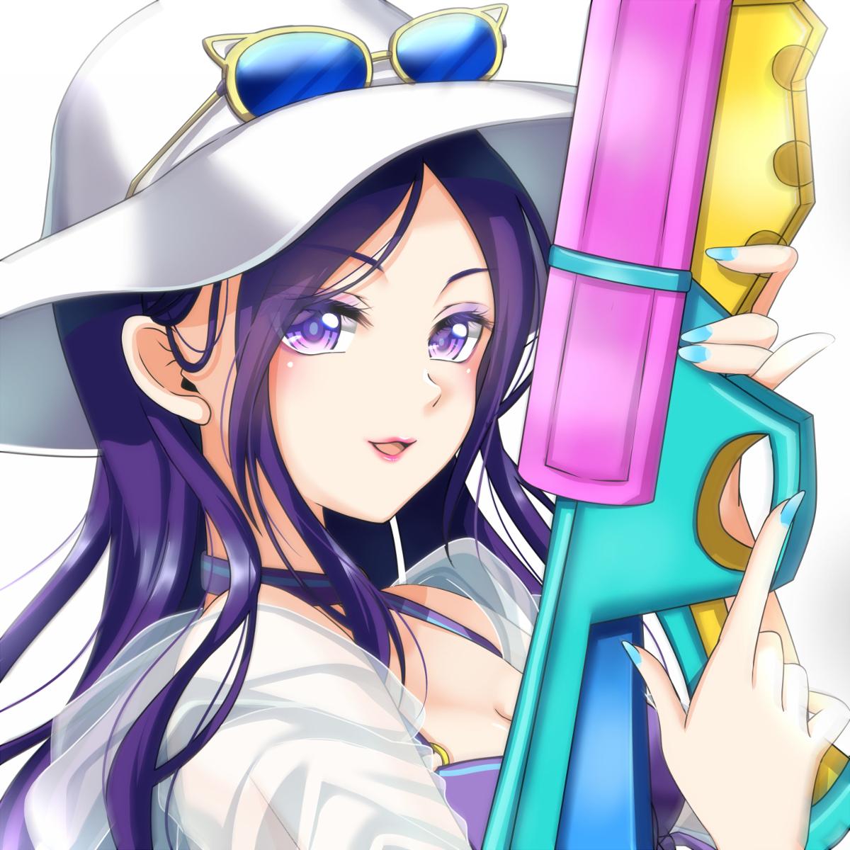 League Of Legends ケイトリン 翡翠あおいさん イラストレーター のポートフォリオ ココナラ