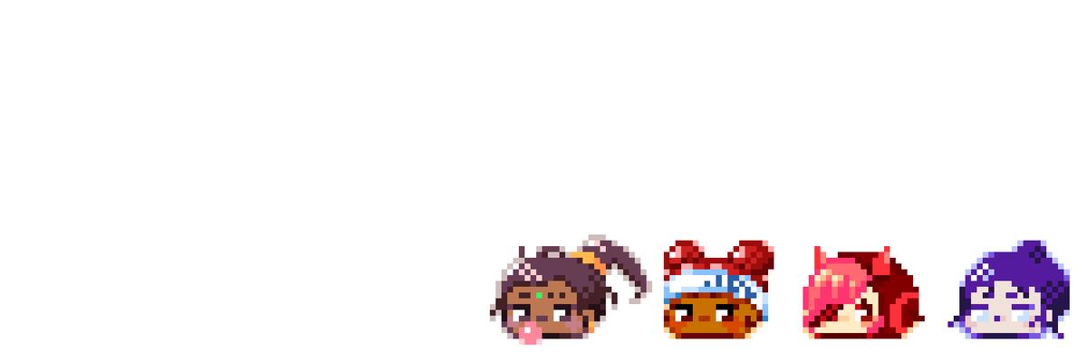 ドット絵ヘッダー もとつかまあやさん 自称イラストレーター のポートフォリオ ココナラ