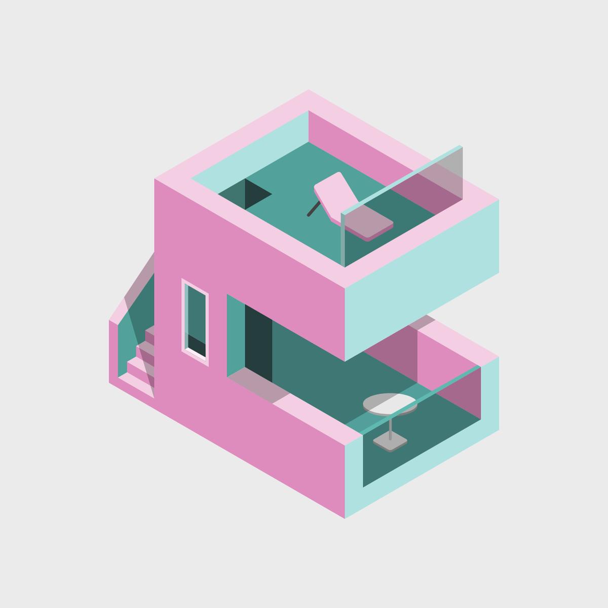 アイソメトリックデザイン Egawa Akiyaさん グラフィックデザイナー のポートフォリオ ココナラ アイソメトリックデザイン Egawa Akiyaさん グラフィックデザイナー のポートフォリオ ココナラ