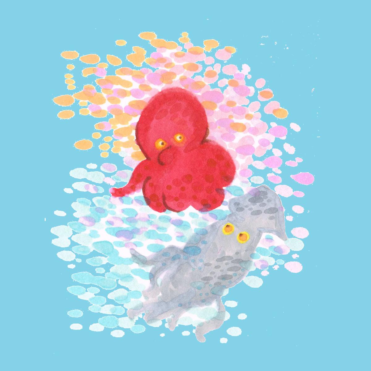 イカタコ Pppimoonaさん グラフィックデザイナー イラスト のポートフォリオ ココナラ