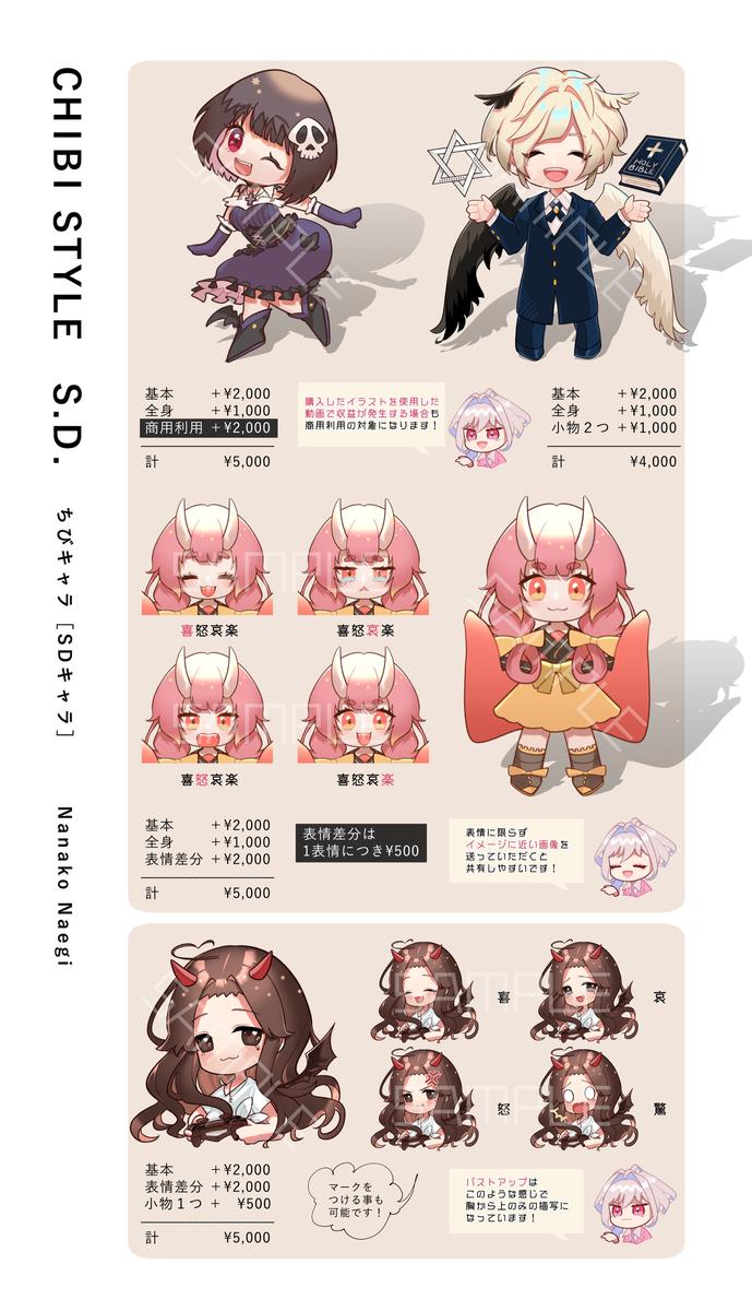 デフォルメ ミニキャラ Sdキャラのサービス説明 苗木 ななこさん イラストレーター のポートフォリオ ココナラ