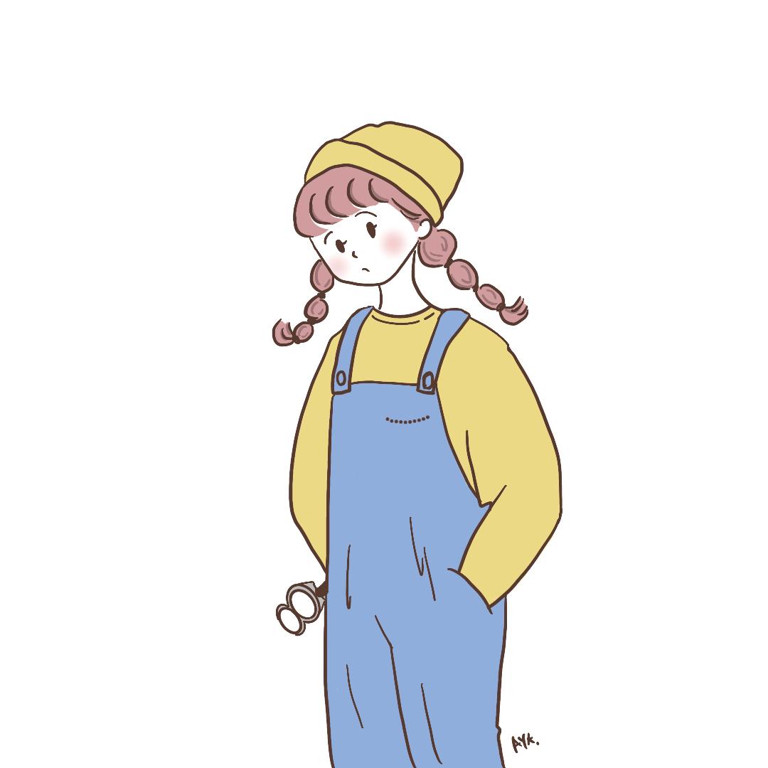 ミニオン風の女の子 Ayaka いろどりーるさん イラストレーター のポートフォリオ ココナラ