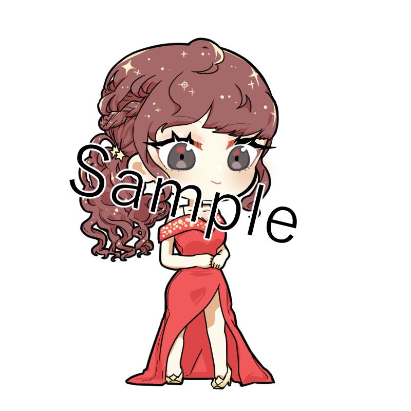 キャバ嬢 Ryoku68さん 兼業イラストレーター のポートフォリオ ココナラ