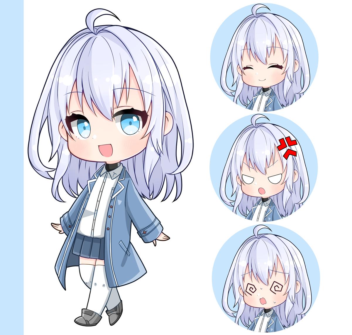 Sdイラストの作成 上村ひいろさん イラストレーター のポートフォリオ ココナラ