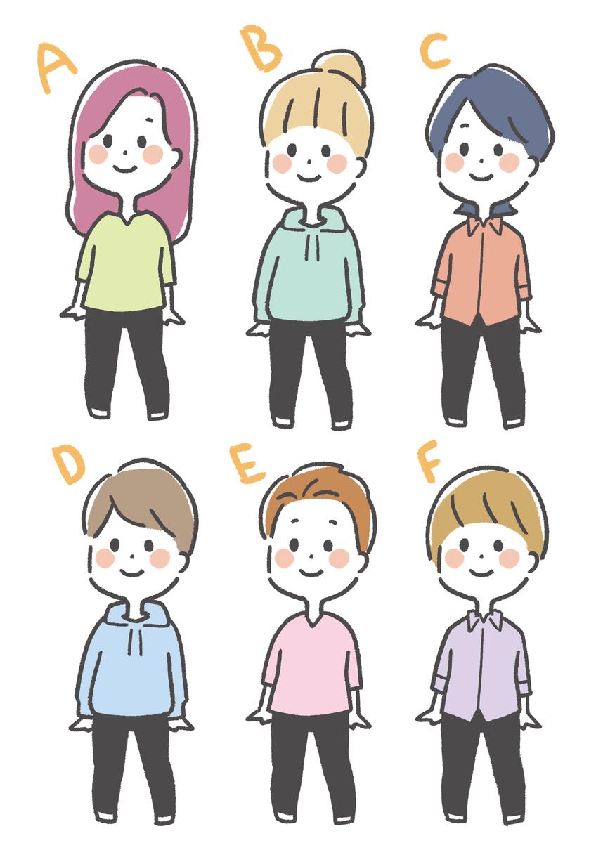 パワポイラストのキャラクター一覧 佐藤ちとさん イラストレーター兼グラフィックデザイナー のポートフォリオ ココナラ