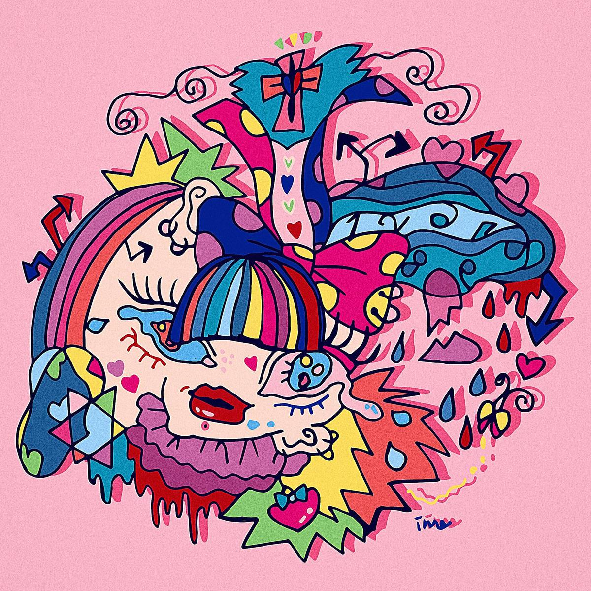 脳内イメージイラスト Imetasoさん トキメキアーティスト のポートフォリオ ココナラ