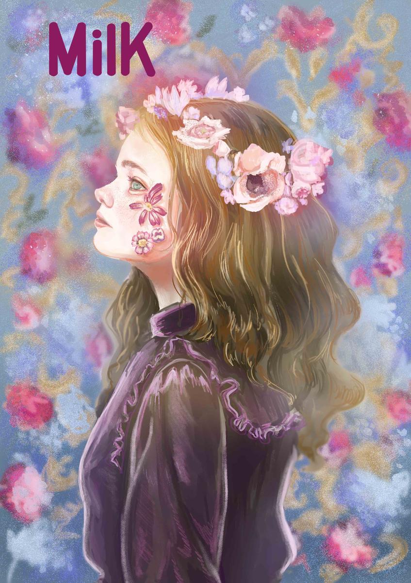 雑誌イメージ 朝霧3さん イラストレーター のポートフォリオ ココナラ