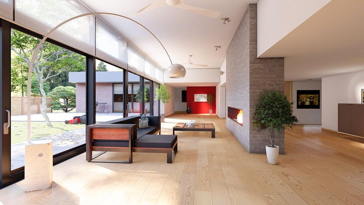 建築内観パース 3dcgworksさん Cgイラストレーター のポートフォリオ ココナラ