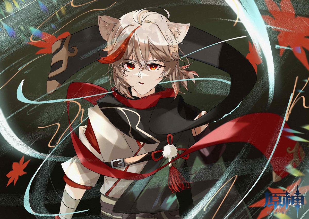 原神 楓原万葉 たちばな瑞葉さん イラストレーター のポートフォリオ ココナラ