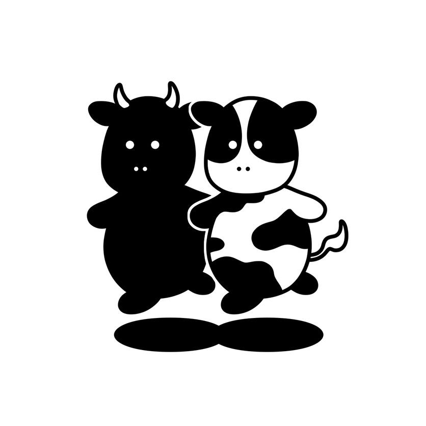 牛のイラスト Kimiko Handaさん イラストレーター のポートフォリオ ココナラ