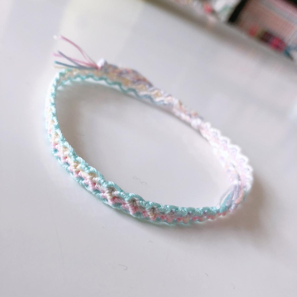 ゆめかわいい ミサンガアンクレット ジラフ007さん ハンドメイド作家 のポートフォリオ ココナラ