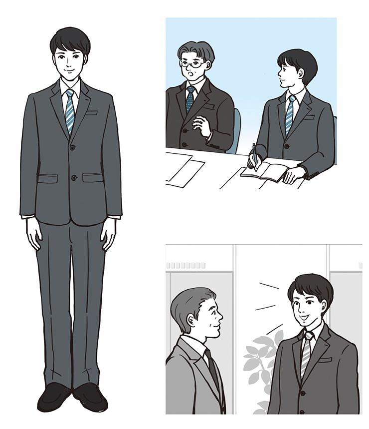 ビジネスマナー記事イラスト作成 イナアキコさん イラストレーター のポートフォリオ ココナラ