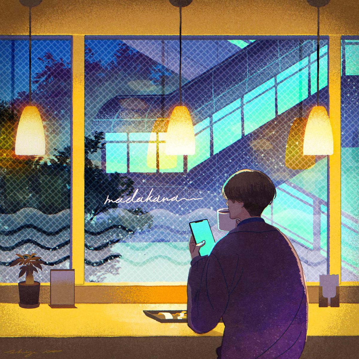 カフェの風景イラスト 伊藤 詩都さん イラストレーター のポートフォリオ ココナラ