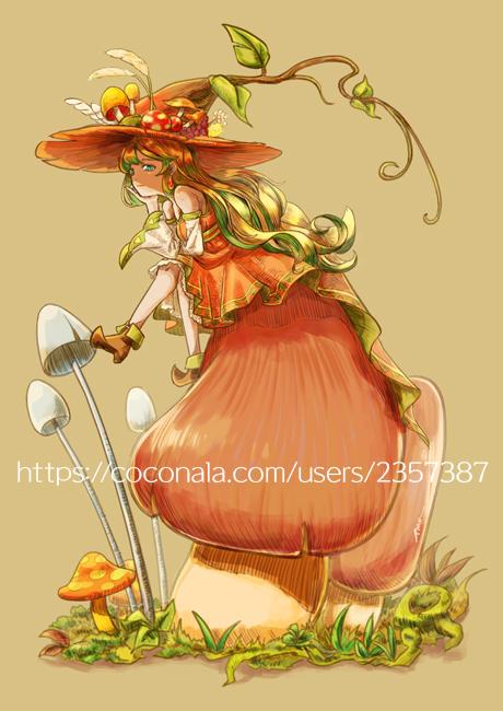 キノコの魔女 たむむtmmcさん イラストレーター のポートフォリオ ココナラ