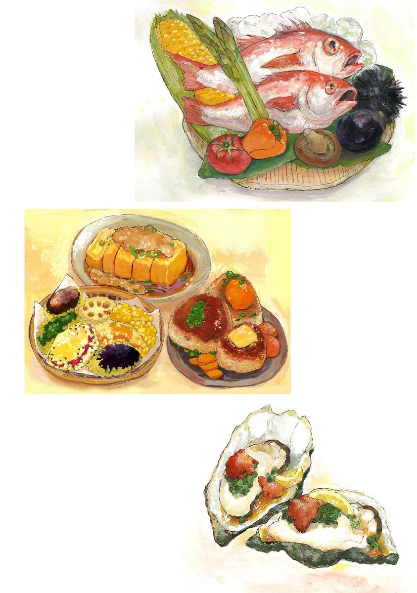 料理イラスト Yasaioji3さん イラストレーター のポートフォリオ ココナラ