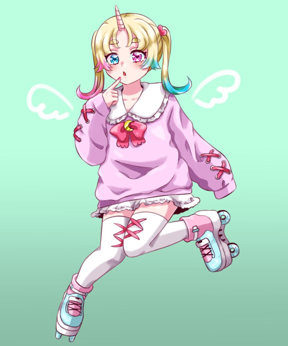 ゆめかわユニコーン女子 儚井ゆゆさん フリーター のポートフォリオ ココナラ