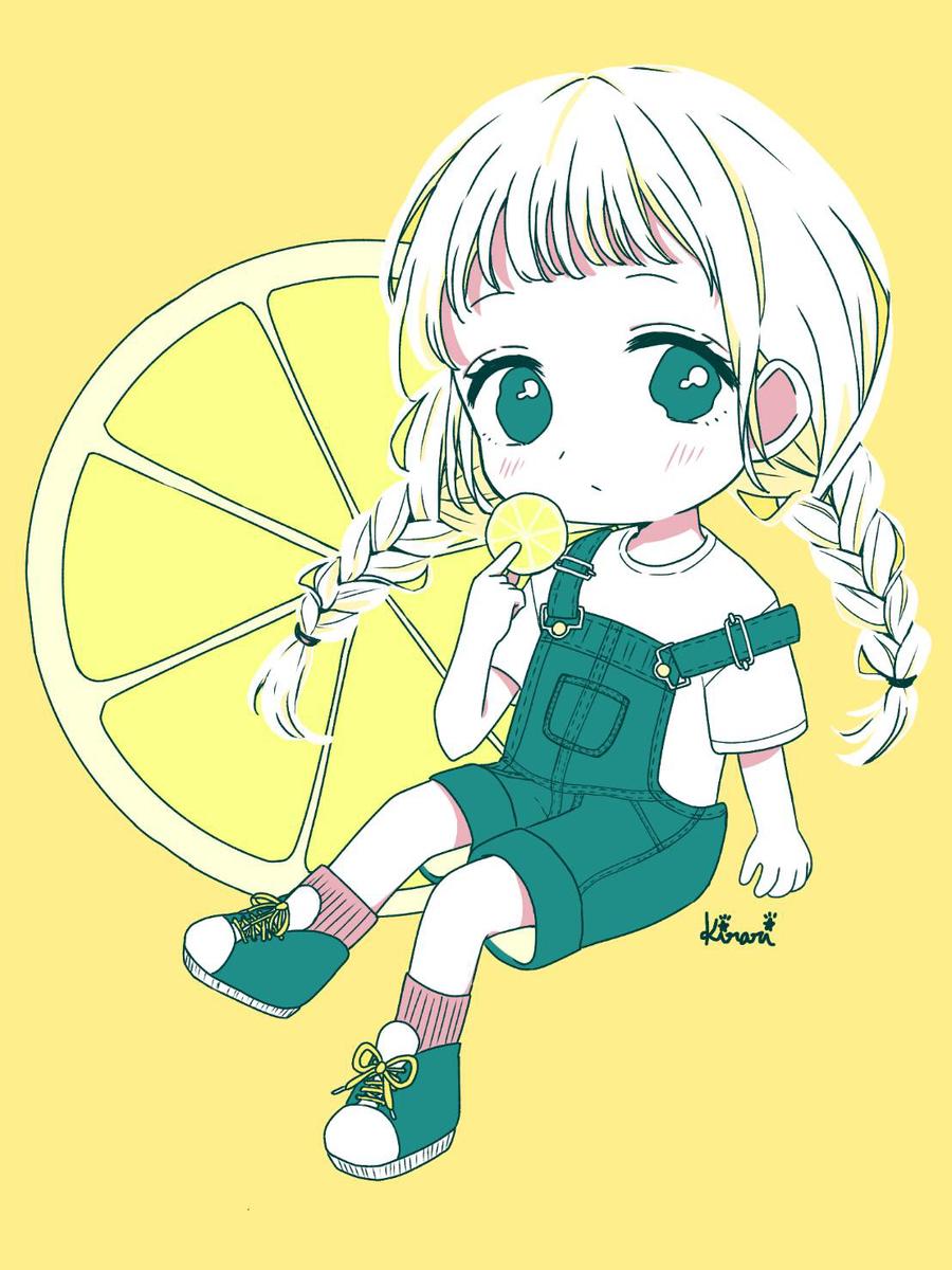 レモンちゃんミニキャラ Kirari0810さん 専門学生 のポートフォリオ ココナラ