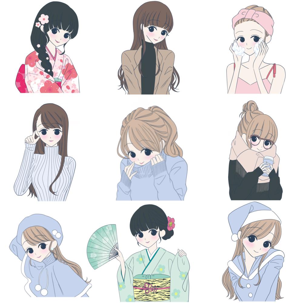 フリー素材サイトに登録しているイラスト きむら Kimura Illust さん イラストレーター のポートフォリオ ココナラ