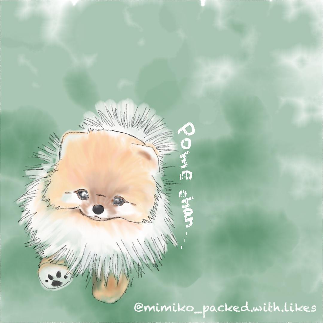 ワンちゃんのイラスト2 000円から承ります Mimiko Designさん デザイナー兼イラストレーター のポートフォリオ ココナラ