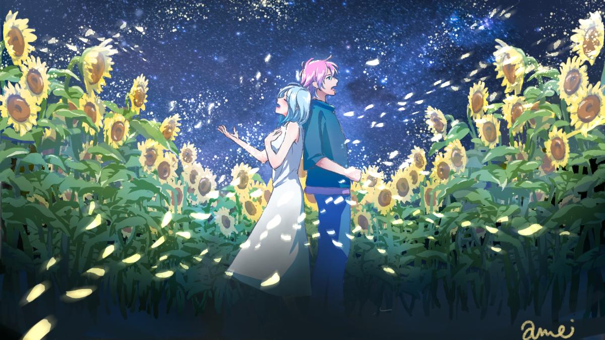 歌い手様用サムネイラスト 氷野 あめさん イラストレーター のポートフォリオ ココナラ