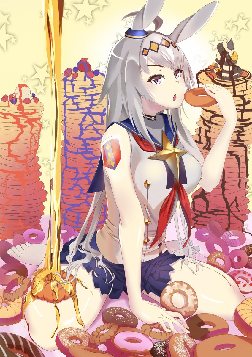 二次創作 オグリキャップ ウマ娘 イラスト とよぴー358さん フリーランスイラストレーター のポートフォリオ ココナラ