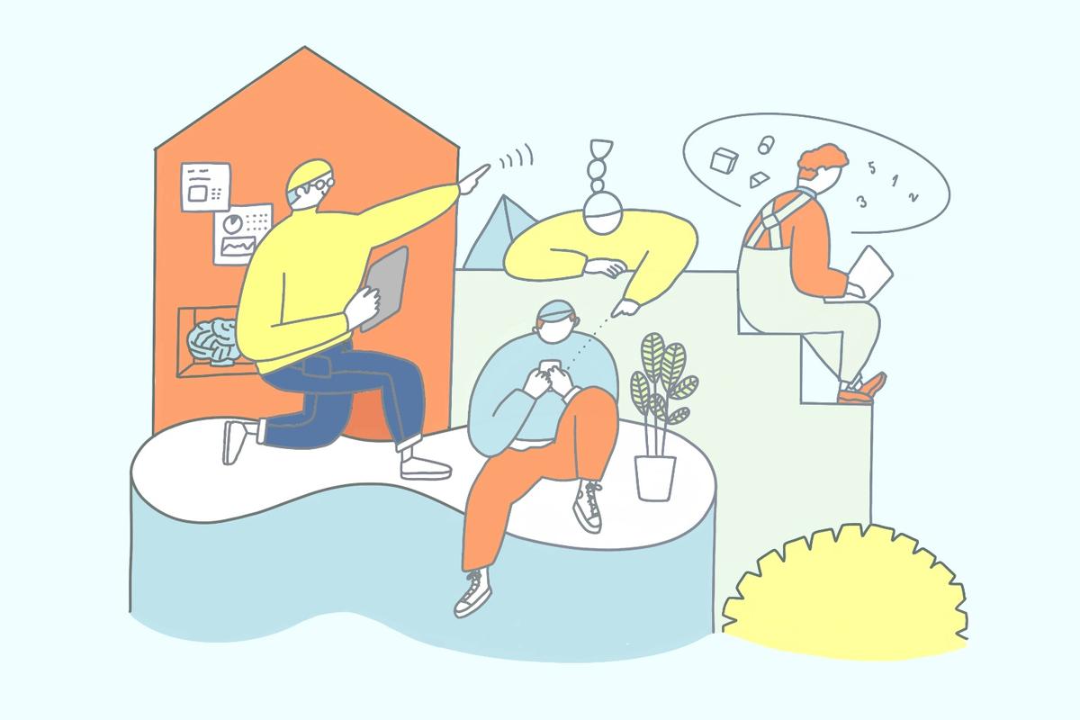 Webマーケティングイベントのバナーイラスト イラストレーター Goniさん イラストレーター のポートフォリオ ココナラ