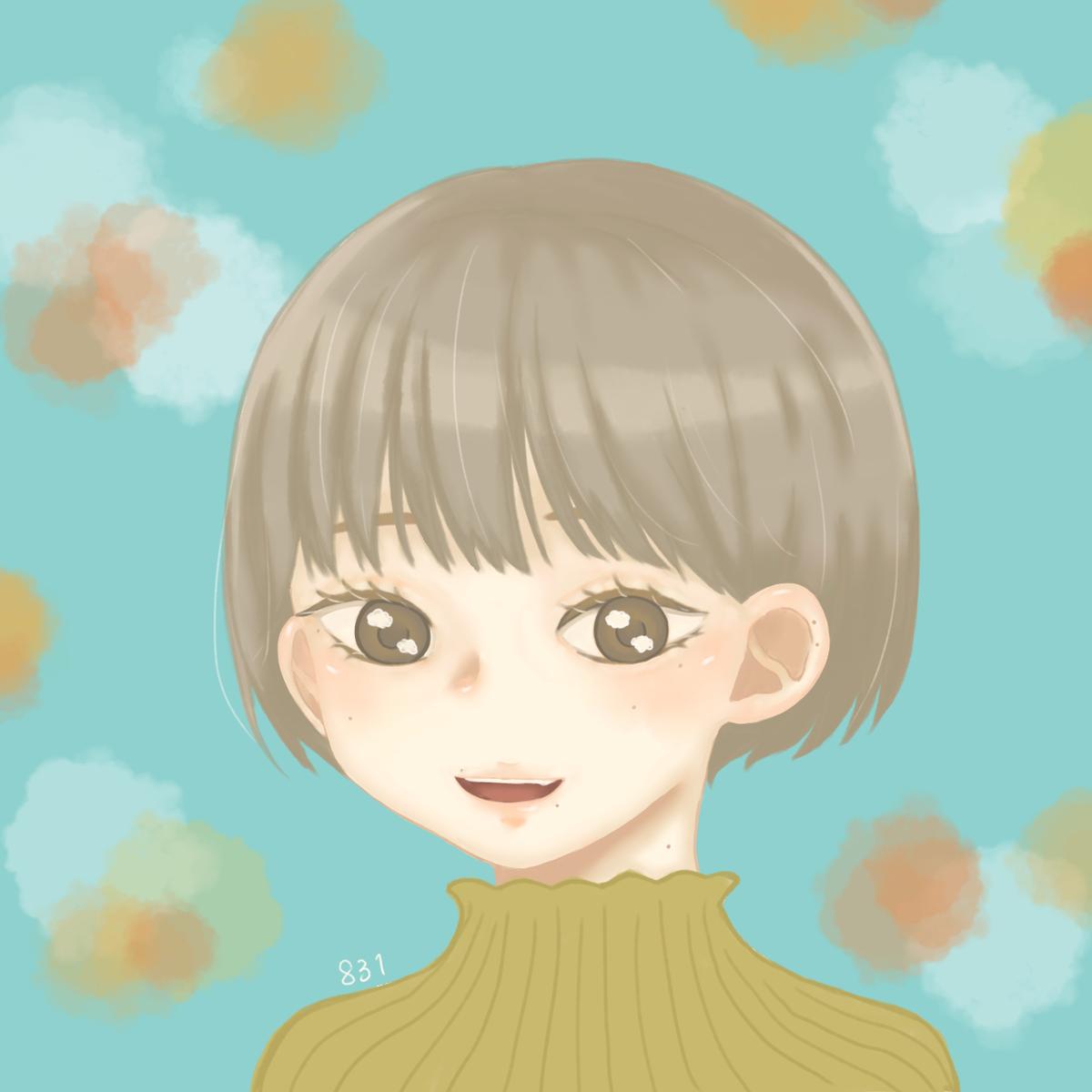 ほっこり可愛い女の子のイラスト 1ちゃんさん 東京在住大学生イラストレーター のポートフォリオ ココナラ