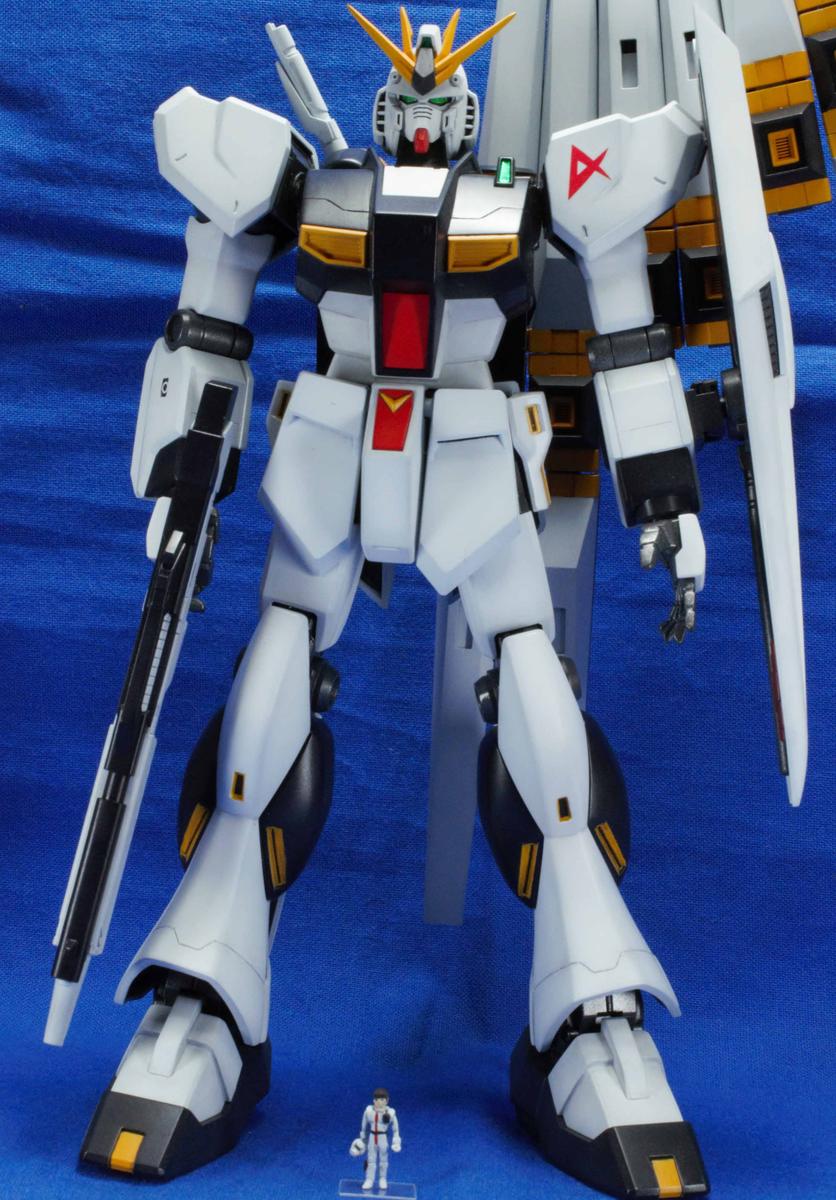 HG νガンダム全塗装+1/144パイロット制作 | baginnzu14さんの