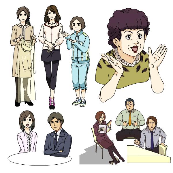 キャラクター 山本雄三さん アニメーター のポートフォリオ ココナラ