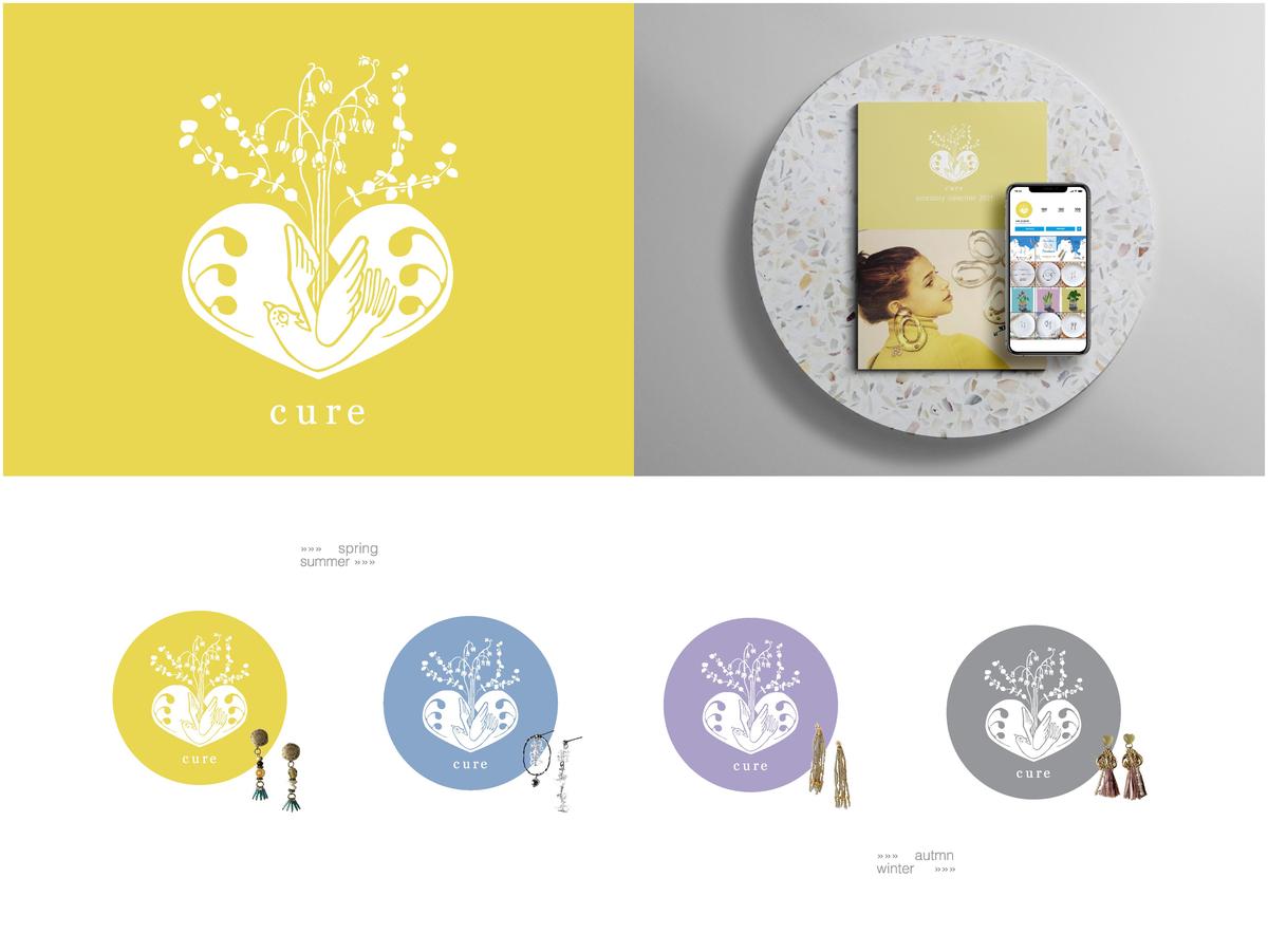 アクセサリーブランドのロゴ Yohko デザイン イラストさん Ol兼イラストレーター のポートフォリオ ココナラ