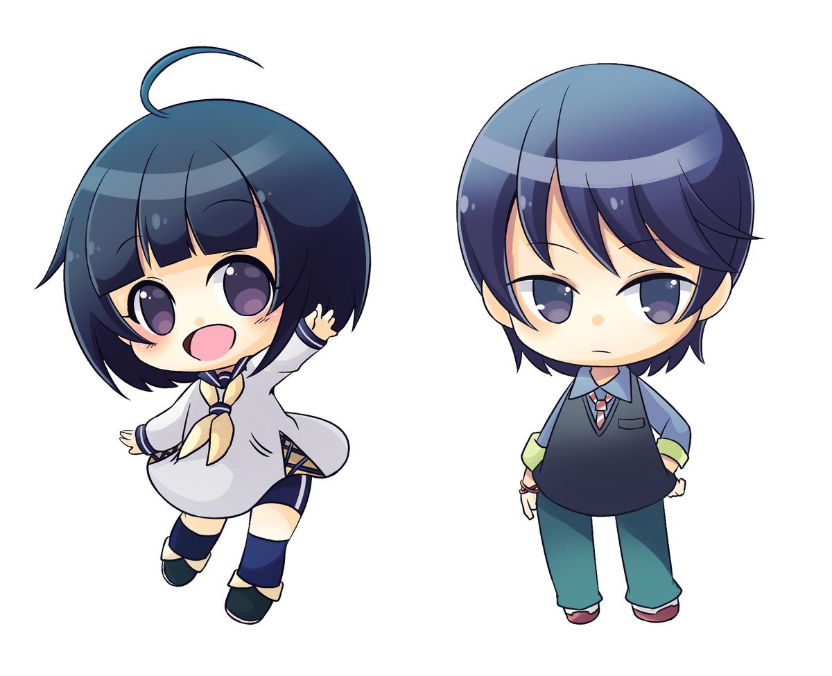 ちびキャライラストサンプル イラストレーター くろうさぎさん イラストレーター のポートフォリオ ココナラ