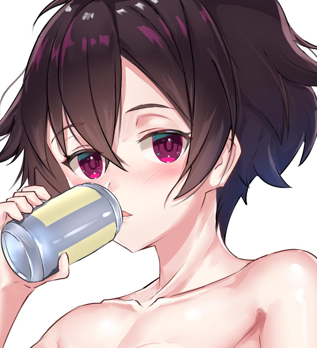 お酒を飲む女の子 Setonさん イラストレーター のポートフォリオ ココナラ