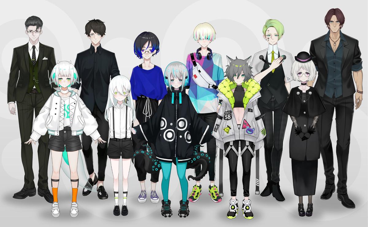 Vtuberデザイン サワまつさん イラストレーター Live2dモデラー のポートフォリオ ココナラ