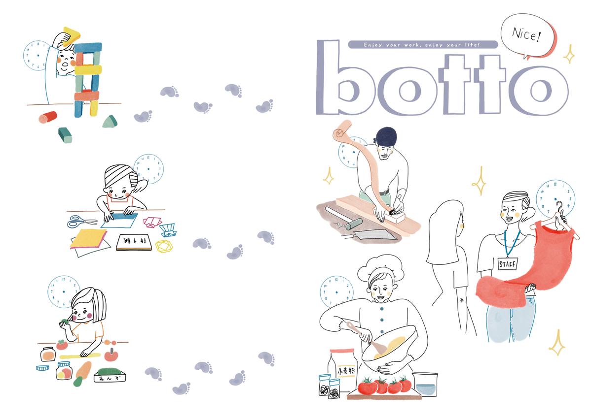 冊子デザイン イラスト制作 株式会社botto 吉田すだちさん イラストレーター ライター のポートフォリオ ココナラ 冊子デザイン イラスト制作 株式会社botto 吉田すだちさん イラストレーター ライター のポートフォリオ ココナラ