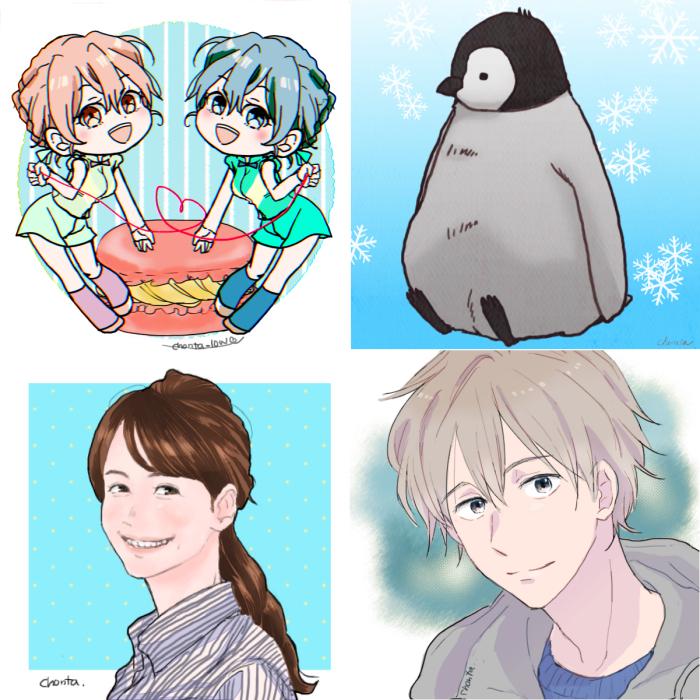 アイコン例1 ちょんた郎さん イラストレーター のポートフォリオ ココナラ