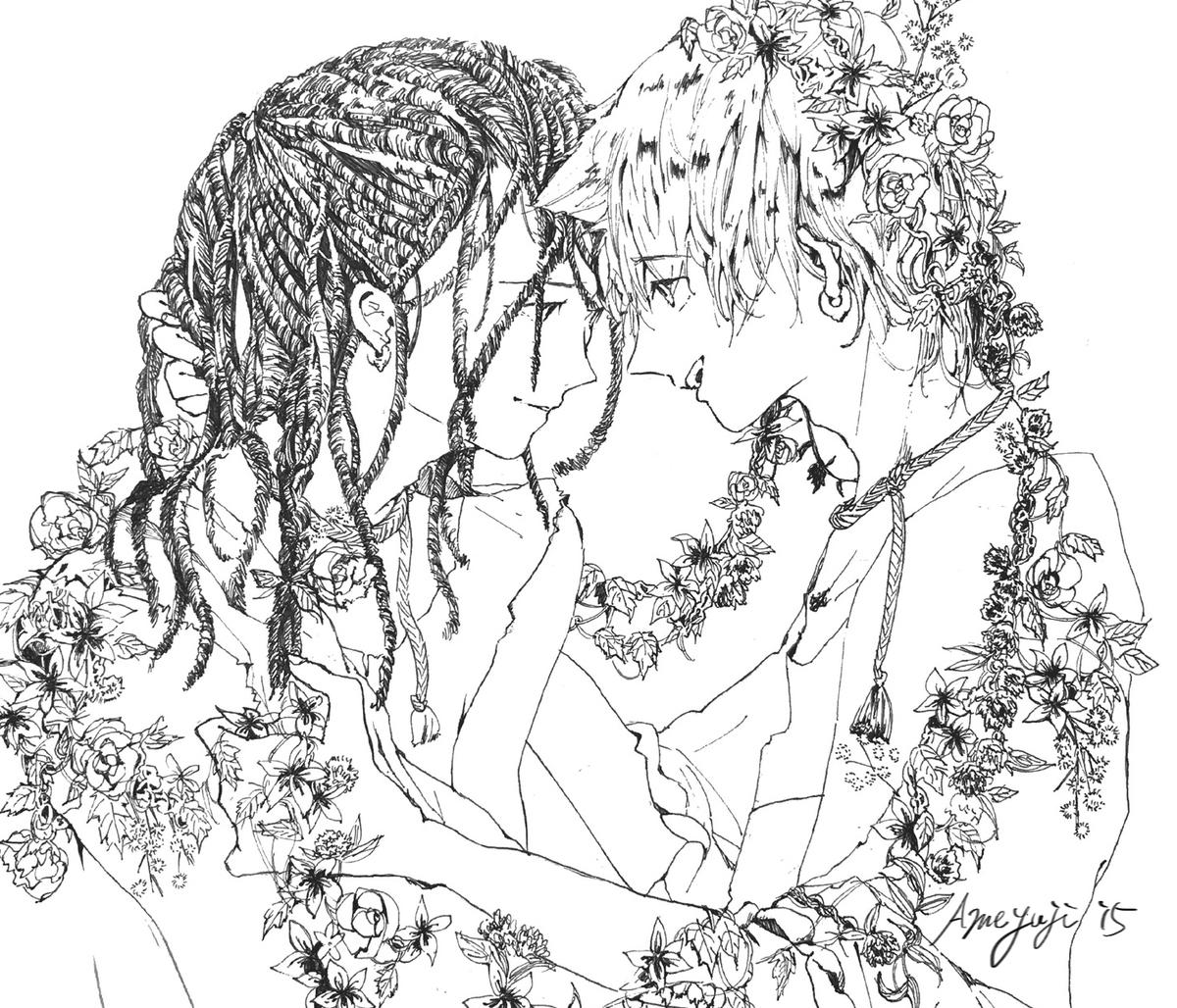 線画だけの緻密なイラスト アメユジさん イラストレーター のポートフォリオ ココナラ