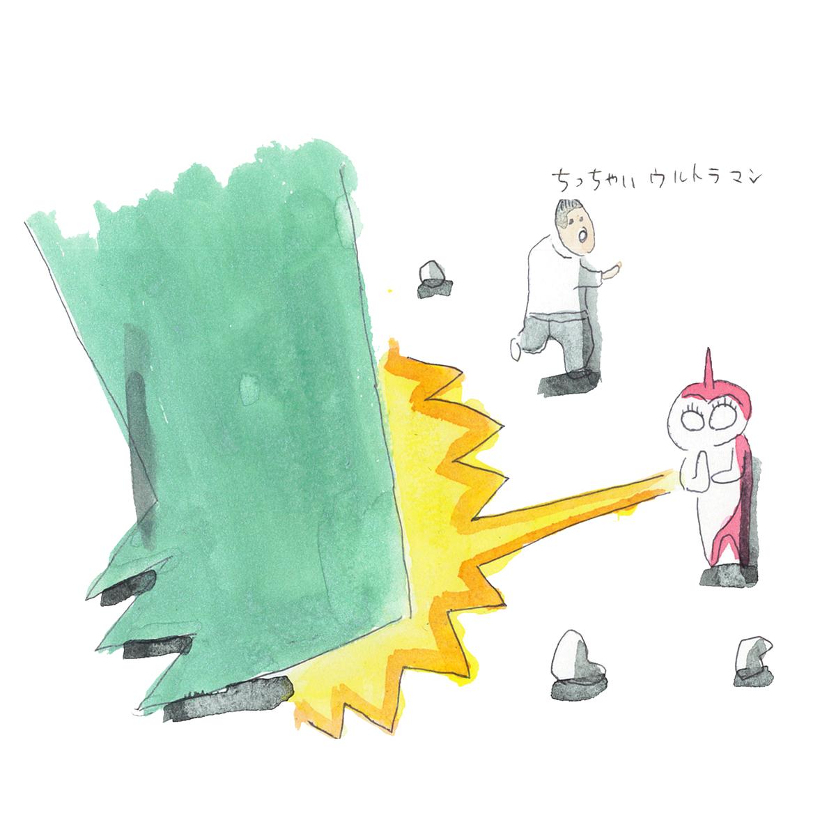 ちっちゃいウルトラマン キャラクターサンプル Kinjou１２３さん イラスト デジタル 手描き のポートフォリオ ココナラ