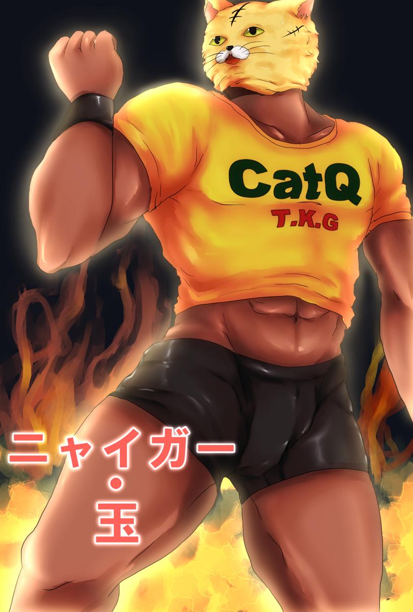 筋肉猫マスク 風除室さん 手習いイラスト描き のポートフォリオ ココナラ