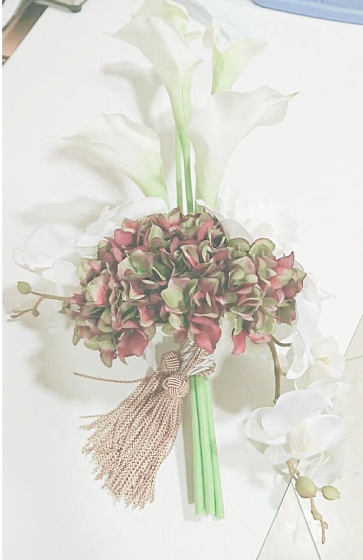 和装用ブーケ 花束型 Favori1017さん フラワーコーディネーター のポートフォリオ ココナラ