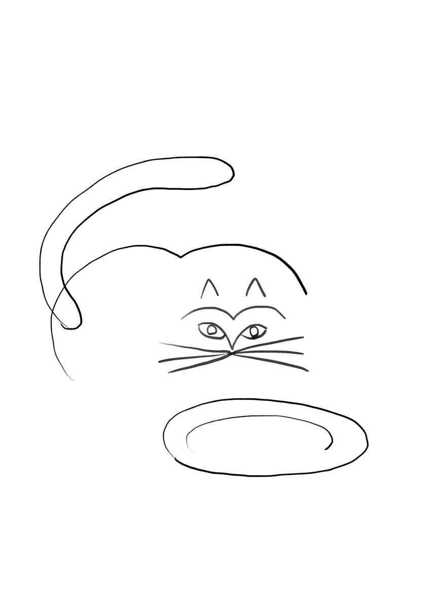 シンプルなモノクロの手書きイラスト Holly Designさん デザイナー兼フォトグラファー のポートフォリオ ココナラ