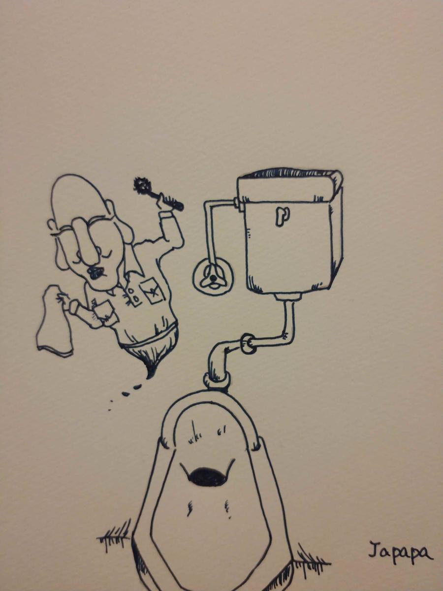 トイレの神様 Japapaさん セールスマン兼イラスト のポートフォリオ ココナラ