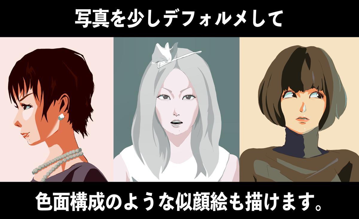 似顔絵 様々なスタイルでお描きします タクティスさん 絵描き屋さん ヘッダーは椎名林檎さん のポートフォリオ ココナラ