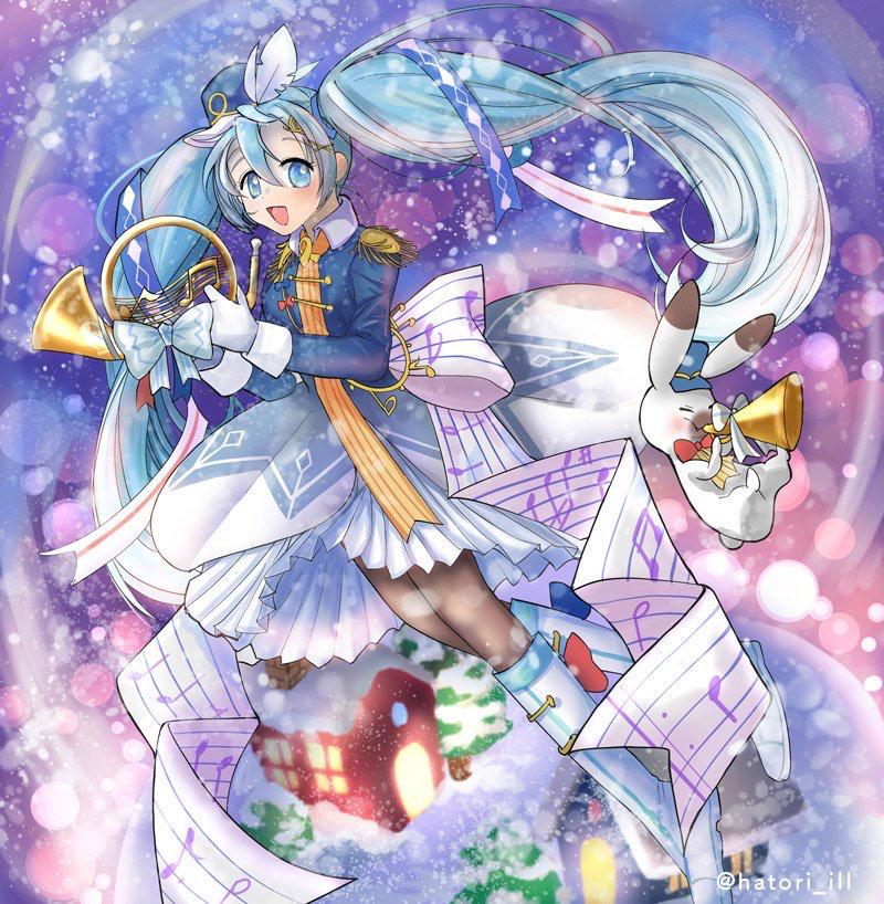 Private Work 雪ミク 羽鳥 ハトリ さん イラストレーター のポートフォリオ ココナラ