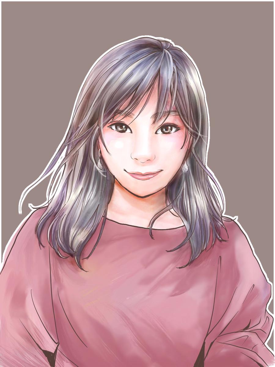 アナログ水彩風イラスト リアル寄り 作品例03 Koyagirmさん Painter絵師 のポートフォリオ ココナラ