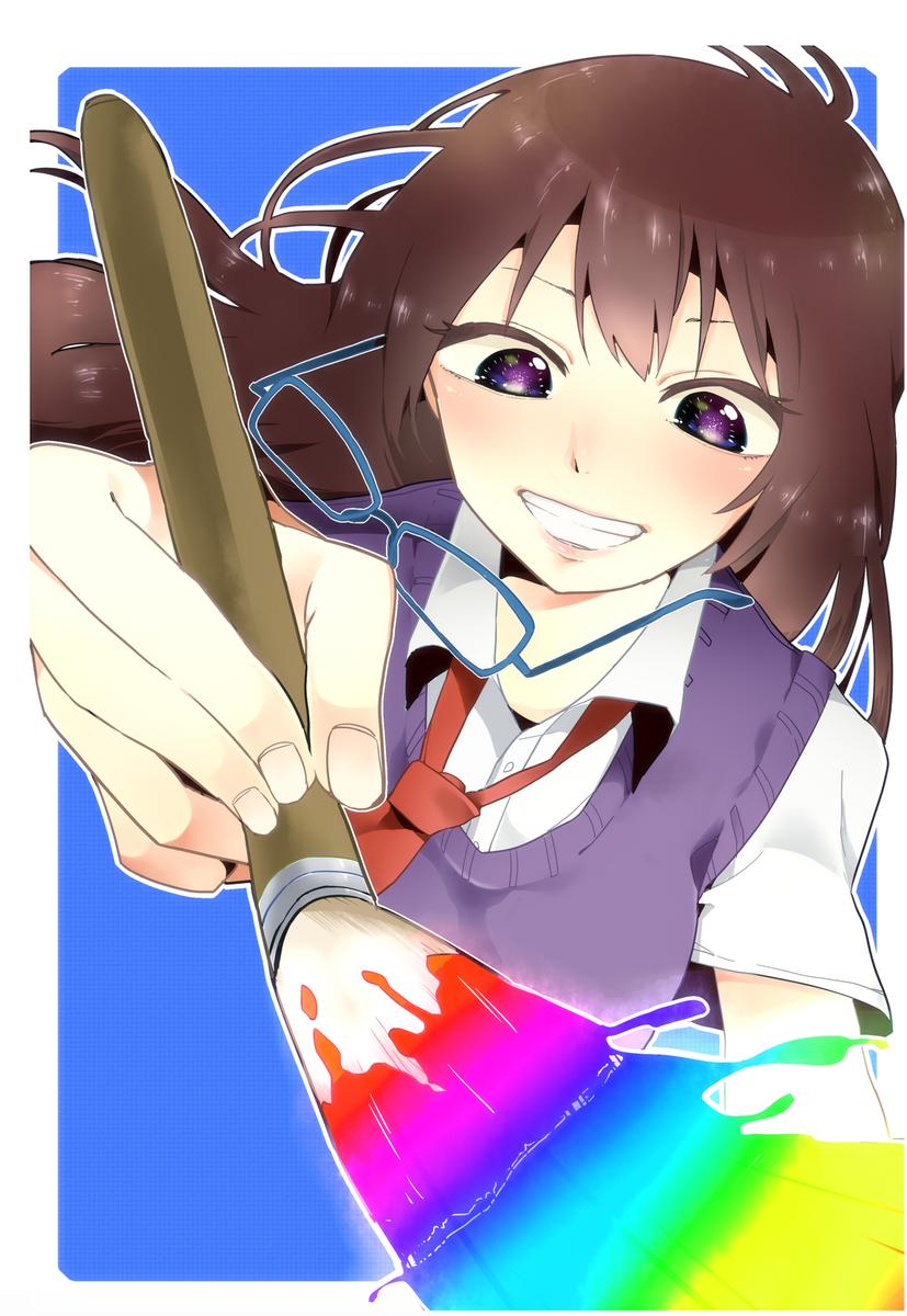 高校時代に作成した文化祭のポスターイラスト 黒毛和牛上カルビさんのポートフォリオ ココナラ