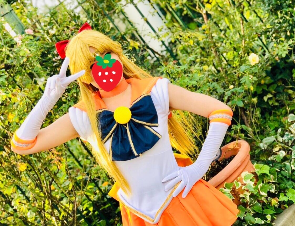 セーラームーン セーラーヴィーナス ウィッグヘアセット Majikoさん 仮装好きな働く普通のol のポートフォリオ ココナラ