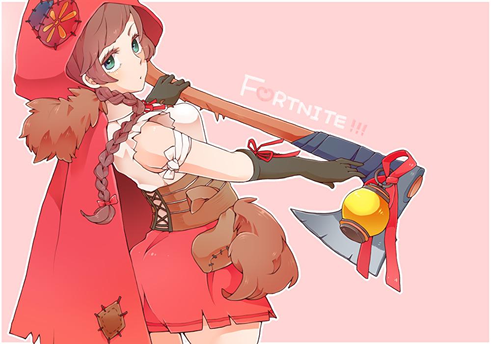 フォート ナイト 赤 ずきん イラスト