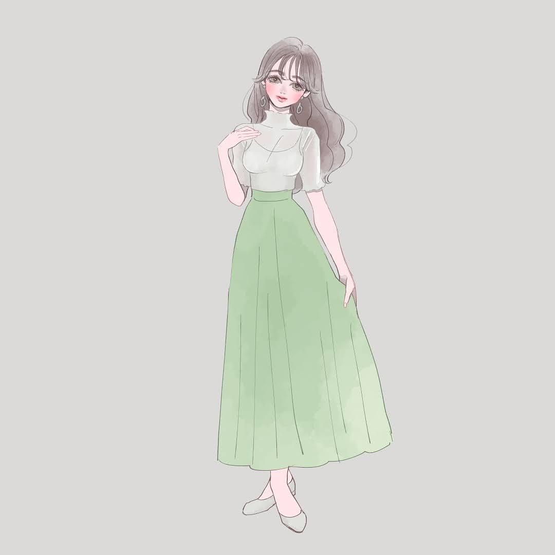 ファッションイラスト 馨 かおる さん イラストレーター のポートフォリオ ココナラ
