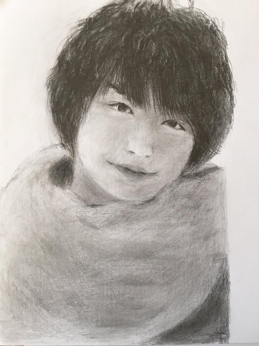 似顔絵 Heyseyjump 伊野尾慧 吉原かなえさん 嵐大好き似顔絵屋さん のポートフォリオ ココナラ